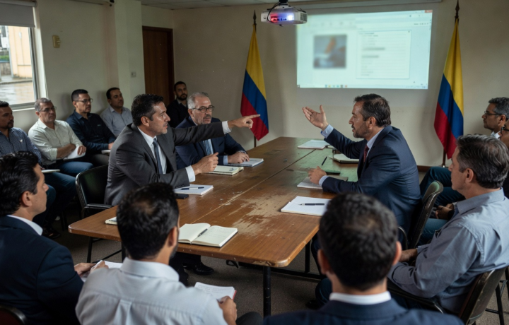 Cepeda y De la Espriella presentan visiones opuestas en política exterior colombiana