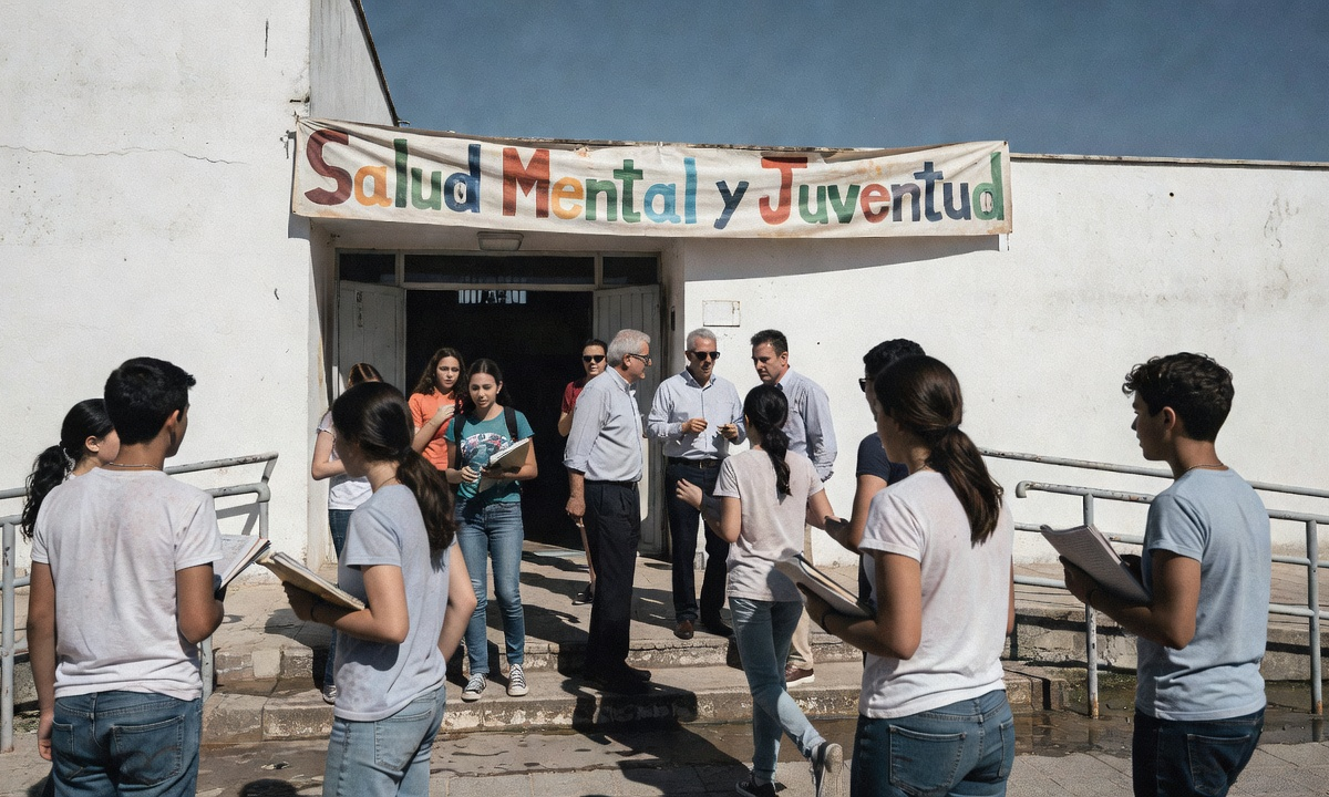 Inauguran exposición “Salud Mental y Juventud” en IES Virgen de la Cabeza de Marmolejo
