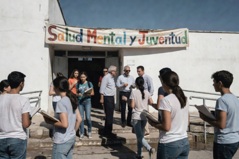 Inauguran exposición “Salud Mental y Juventud” en IES Virgen de la Cabeza de Marmolejo