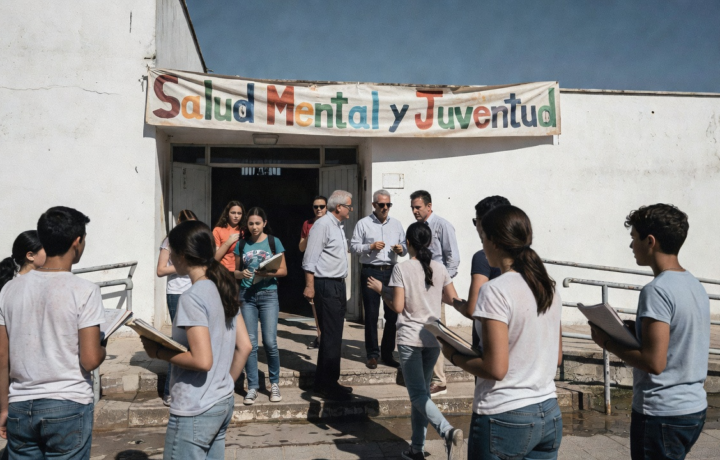Inauguran exposición “Salud Mental y Juventud” en IES Virgen de la Cabeza de Marmolejo