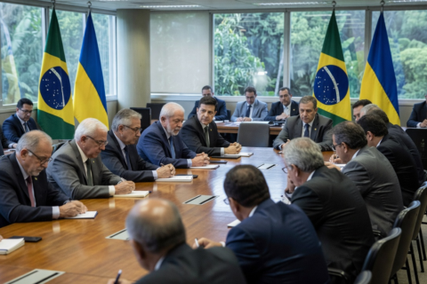 Lula y Zelensky debaten salida diplomática para guerra Ucrania-Rusia