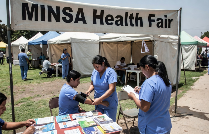 Personas descubren que padecen hipertensión y diabetes durante ferias de salud del Minsa