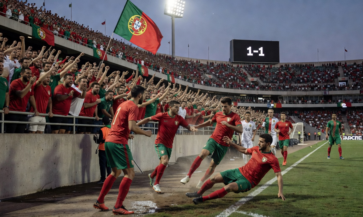 Portugal empata 1-1 con RD Congo en su debut mundialista