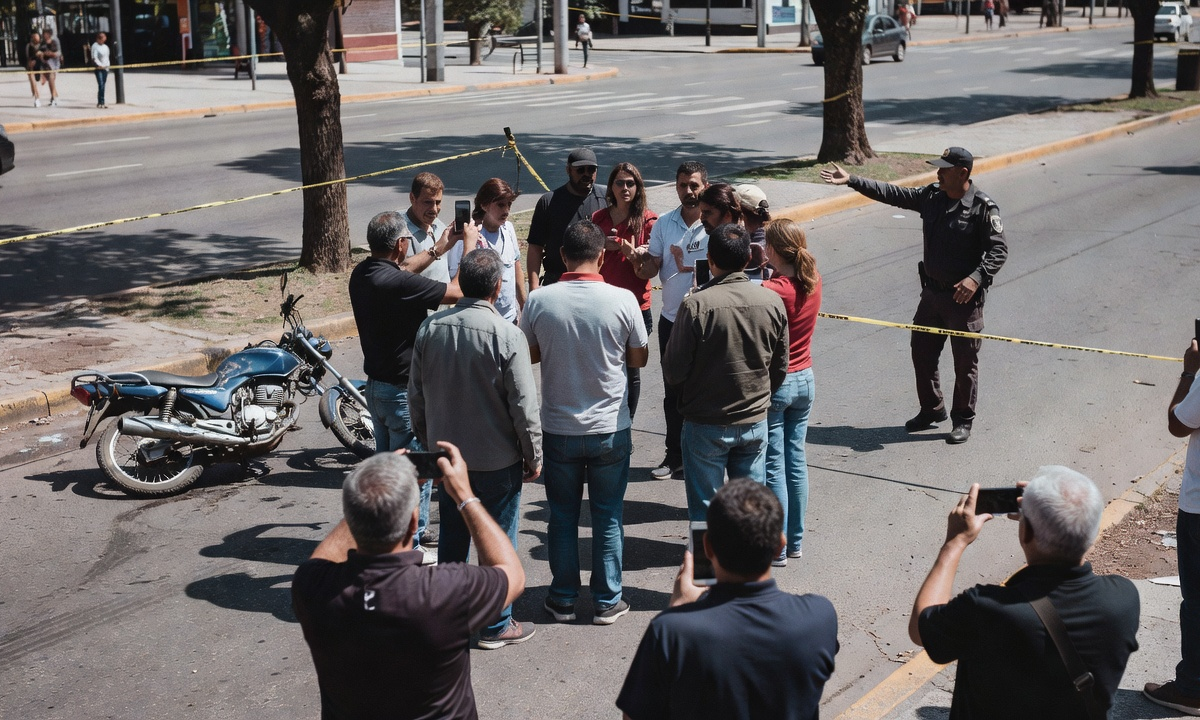 Accidente fatal en La Plata: ciclista de 85 años muere tras ser atropellado por una moto